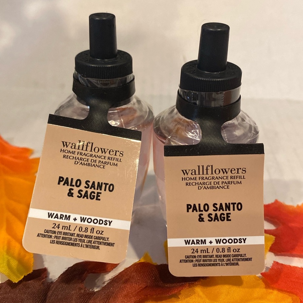Bath & Body Works “Palo Santo & Sage” 2 Wallflower Refills